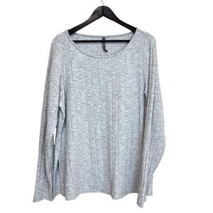 By Anthropologie Ribbed Side Slit Tunic - Soft and Cozy - Size 1X